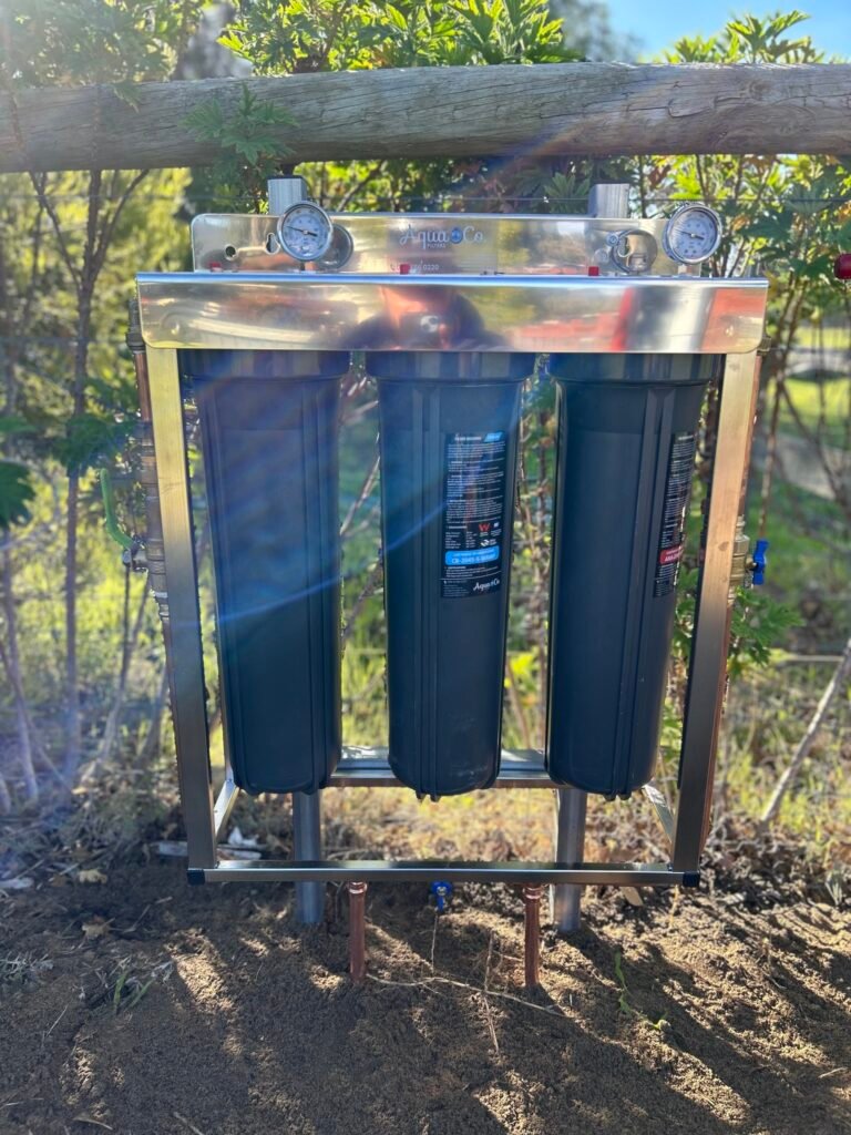 AquaCo Premium Three Stage Whole House Water Filter